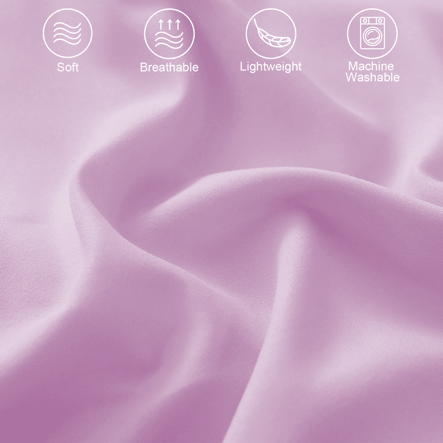 Exclusivo Mezcla Boho Pom Pom Ball Fringe King Size Comforter Set, 3 Piece Lilac Lightweight Down Alternative Bedding Comforter Sets for All Seasons (1 Comforter and 2 Pillowcases)