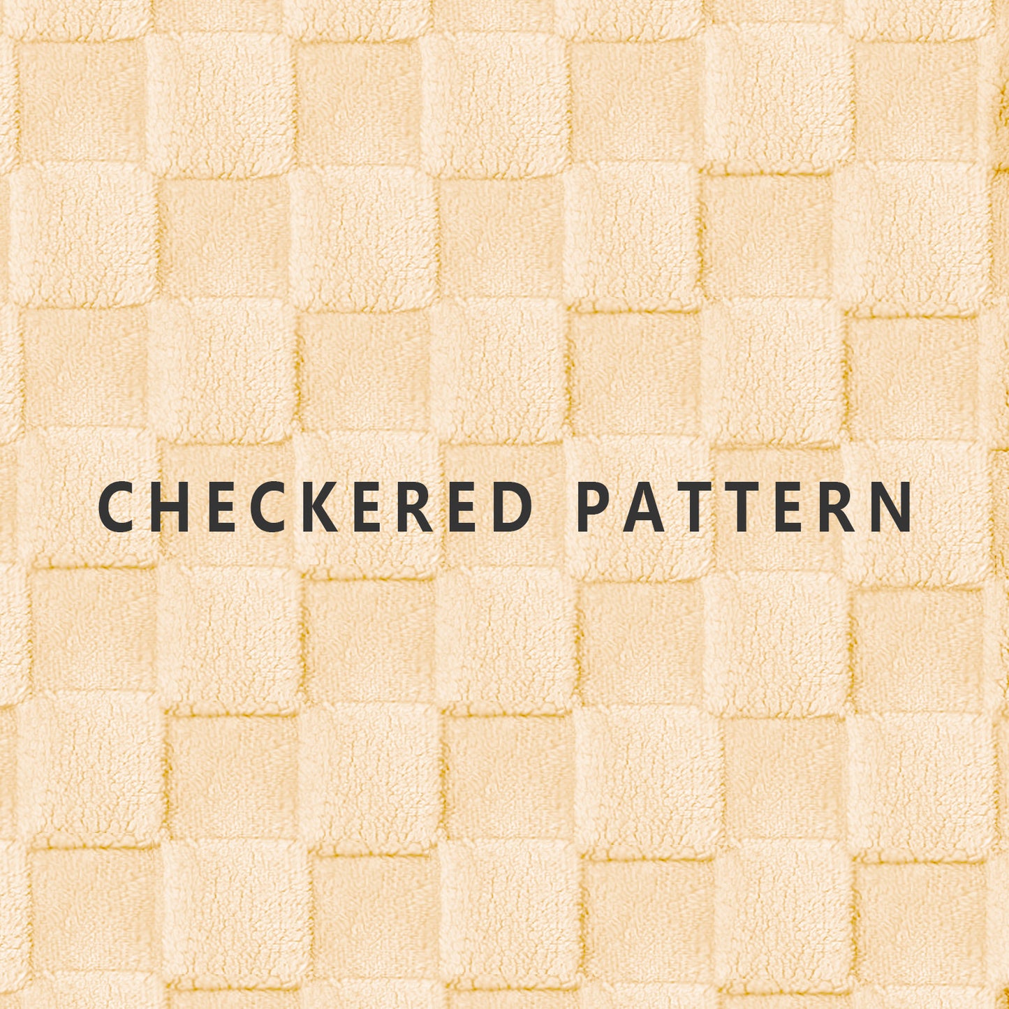 Exclusivo Mezcla Checkered Orthopedic XL Dog Bed for Large Dogs 42''X28'', Waterproof Removable Washable Cover,Egg Crate Foam Pet Bed Mat, Brown