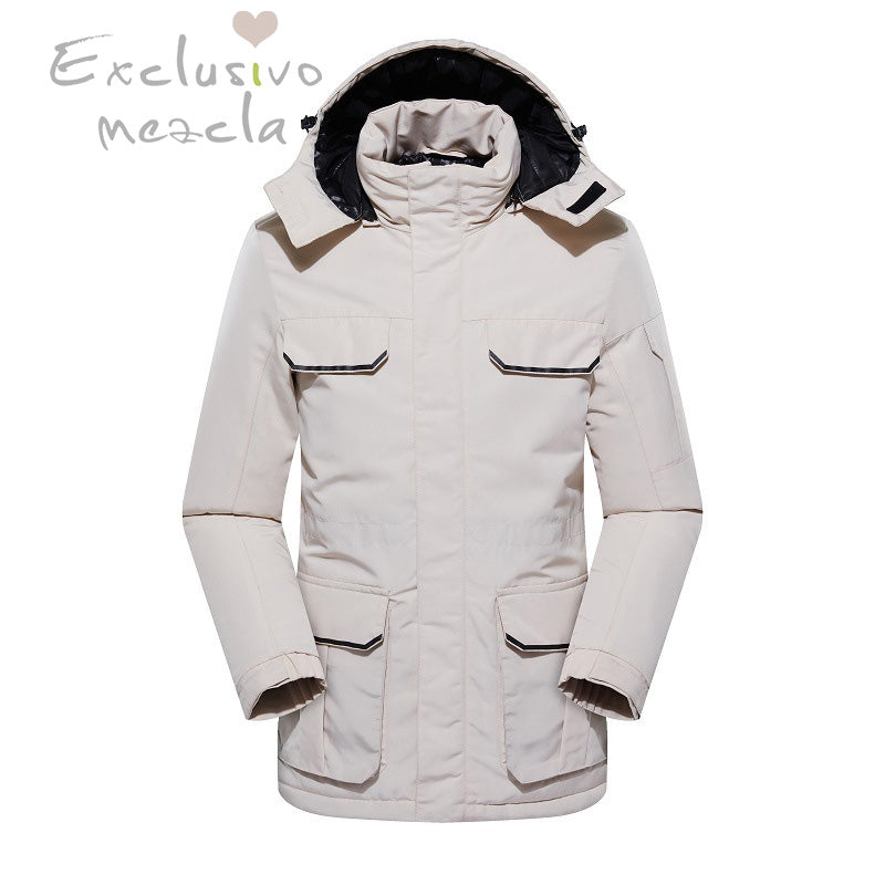 Exclusivo Mezcla-Men's Down Winter Jacket