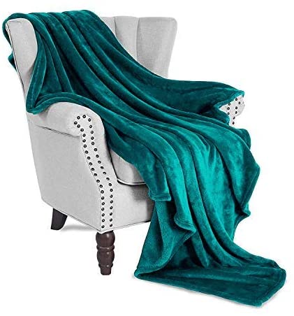 Exclusivo Mezcla Luxury Flannel Velvet Plush Throw Blanket