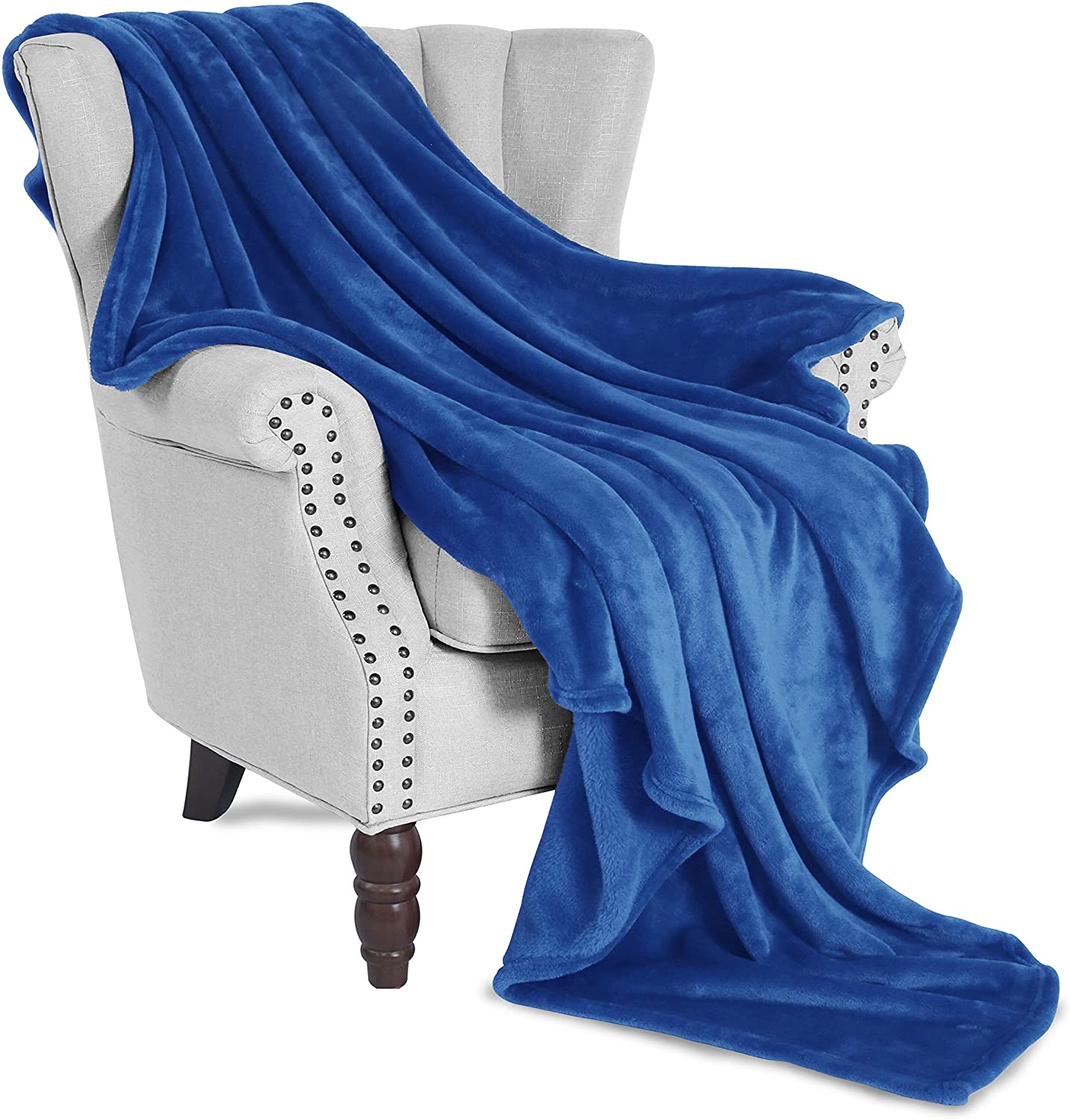 Exclusivo Mezcla Luxury Flannel Velvet Plush Throw Blanket