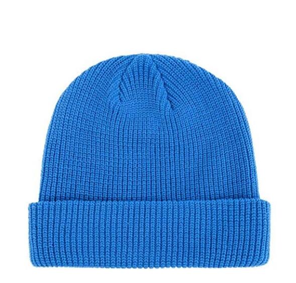 Exclusivo Mezcla Classic Men's Warm Winter Hats Acrylic Knit Cuff Beanie Cap Daily Beanie Hat