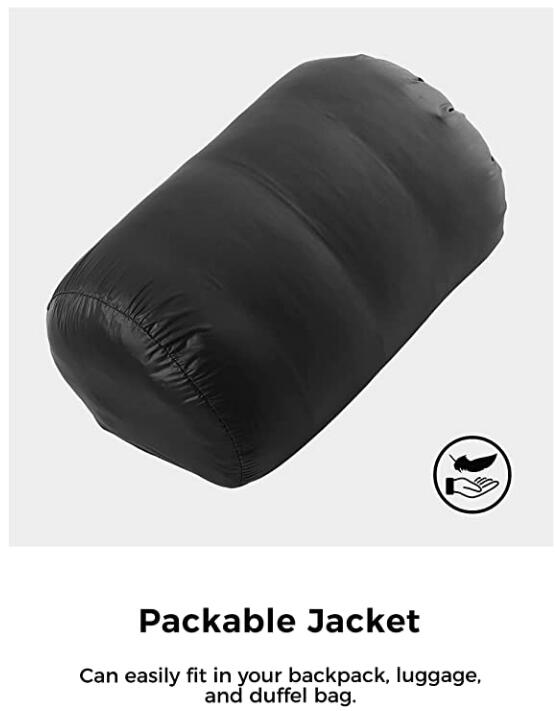Exclusivo Mezcla Women's Packable Ultra Light Weight Short Down Jacket