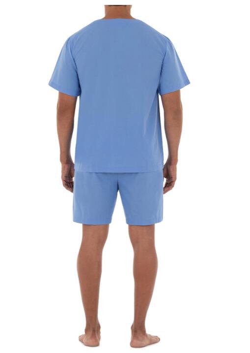 Exclusivo Mezcla Men's Broadcloth Short Sleeve Pajama Set