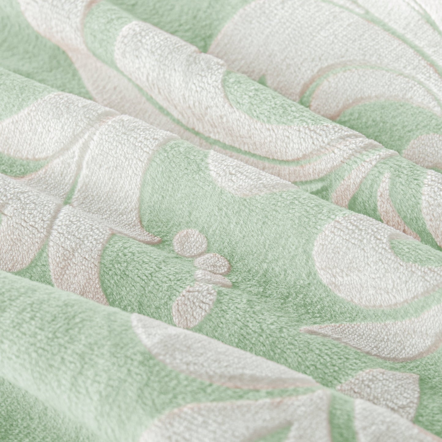 Exclusivo Mezcla Luxury Fuzzy Twin Comforter Set, 2 Pieces Boho Soft Warm Sage Green Comforters, Reversible Flannel Fluffy Bedding Comforter Sets for All Seasons