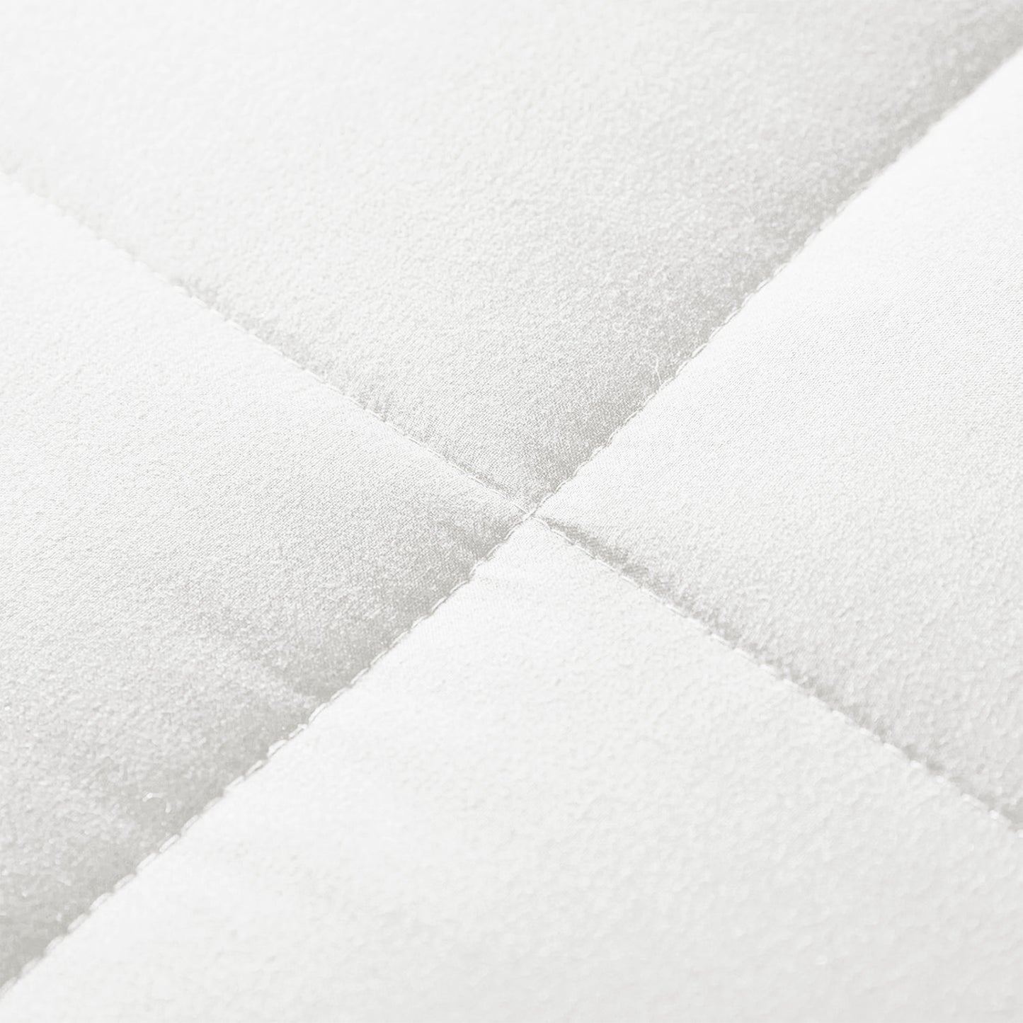 Exclusivo Mezcla Twin Comforter Set White, 3-Piece Solid Comforter Duvet Insert with Corner Tabs, Lightweight Bedding Down Alternative Comforter for All Seasons