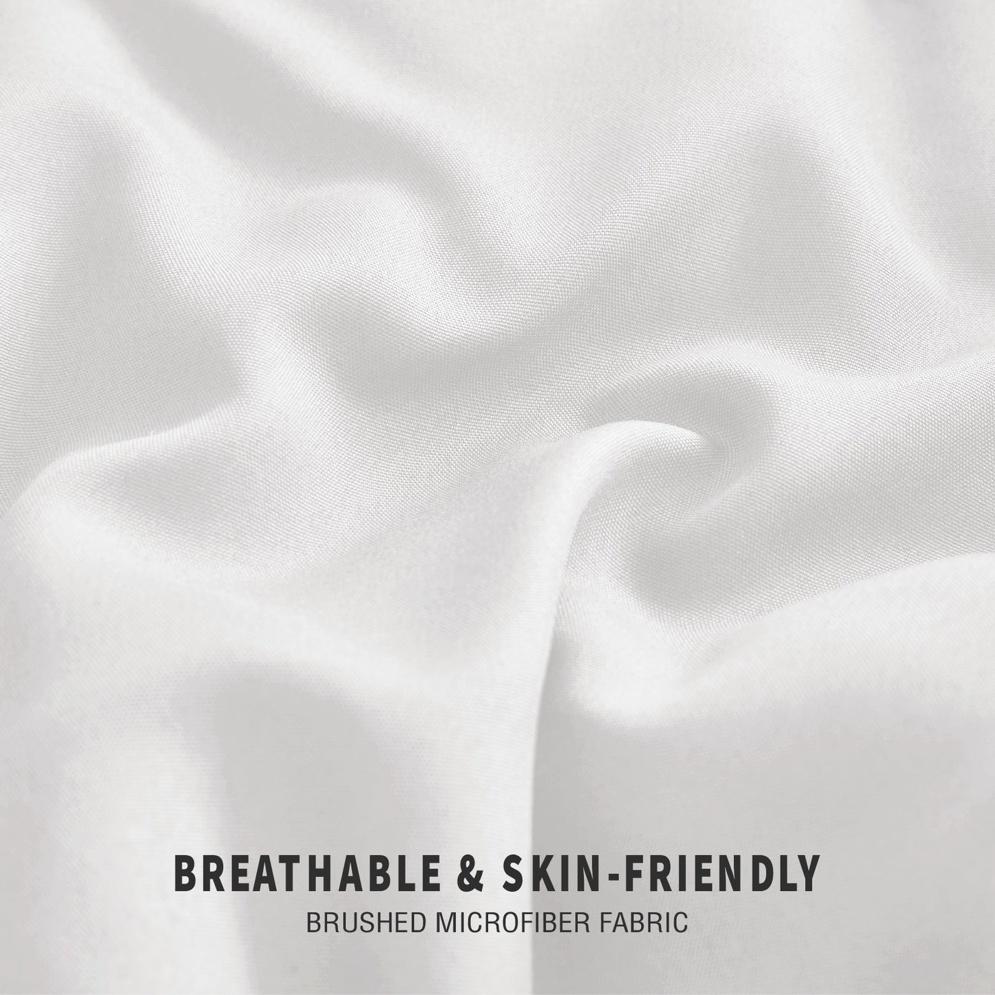 Exclusivo Mezcla Lightweight Reversible 2-Piece Comforter Set All Seasons, Down Alternative Comforter with 1 Pillow Sham, Twin Size, White