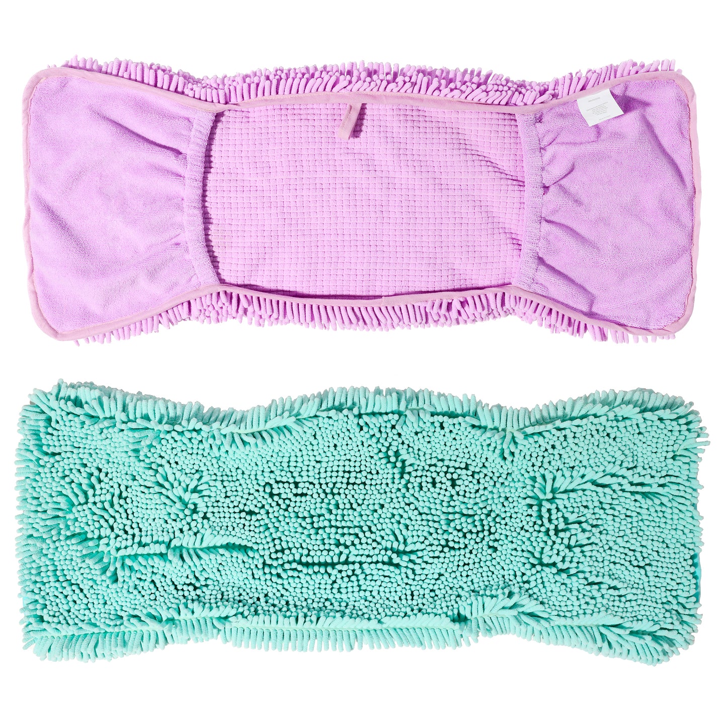 2 Pack Luxury Absorbent Dog Towels, (35"x15") Extra Large Microfiber Quick Drying Dog Shammy with Hand Pockets Pet Towel for Dog and Cat, Machine Washable (Lilac+Aqua)