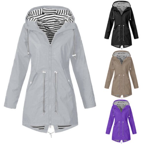 Exlcusivo Mezcla Women Winter Hooded Coat Windproof Parka Jacket Trench Outwear Warm Clothes