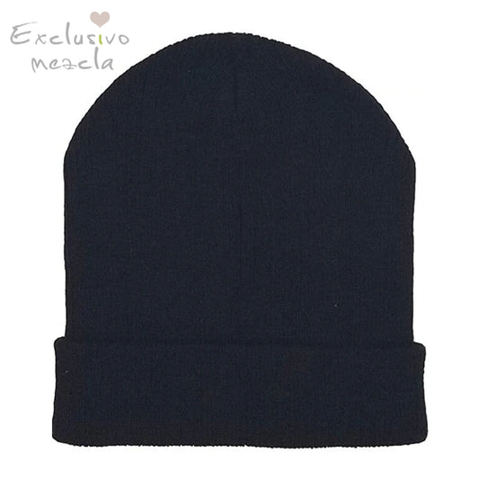 Exclusivo Mezcla 12 Pack Winter Beanie Hats for Men Women, Warm Cozy Knitted Cuffed Skull Cap, Wholesale