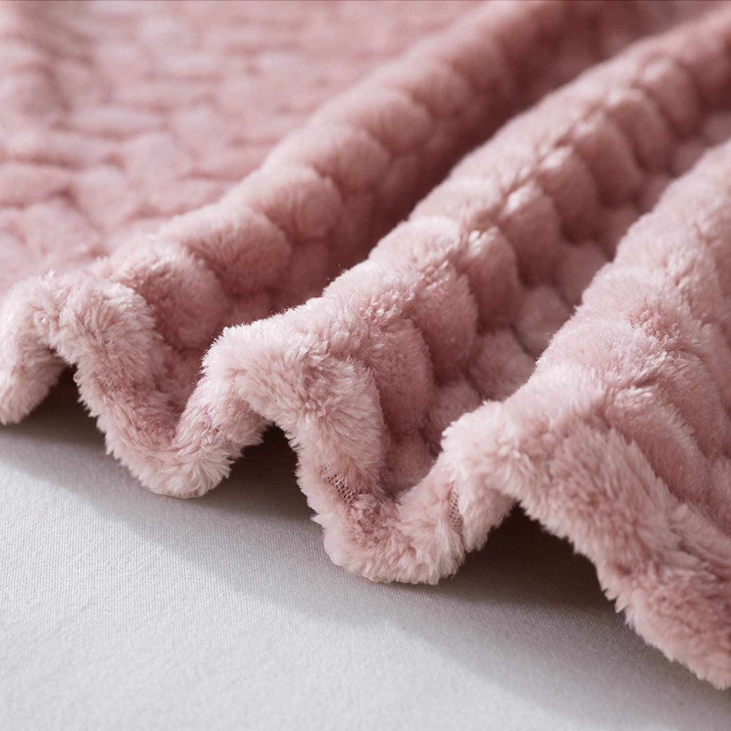 Large fleece top throw